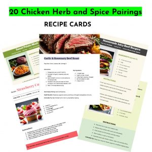 Chicken spice pairings PDF