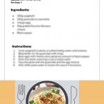 Printable A4 recipe cards featuring Italian, Mexican, Indian, and Thai recipes from Culinary Food Hub