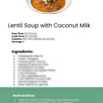 Printable A4 dietary recipe card bundles | Culinary Food Hub