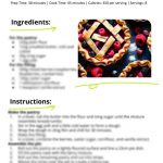 Printable A4 Seasonal Recipe Cards showcasing 20 recipes for spring, summer, autumn, and winter, perfect for seasonal cooking inspiration